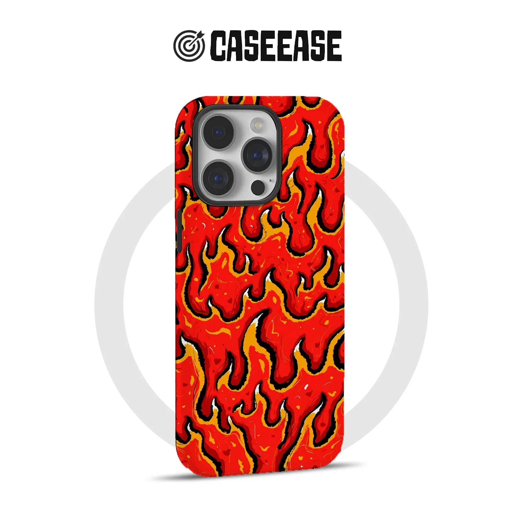 Flame Streetwear IPhone Phone Case - Premium Protective Phone Case - View 4