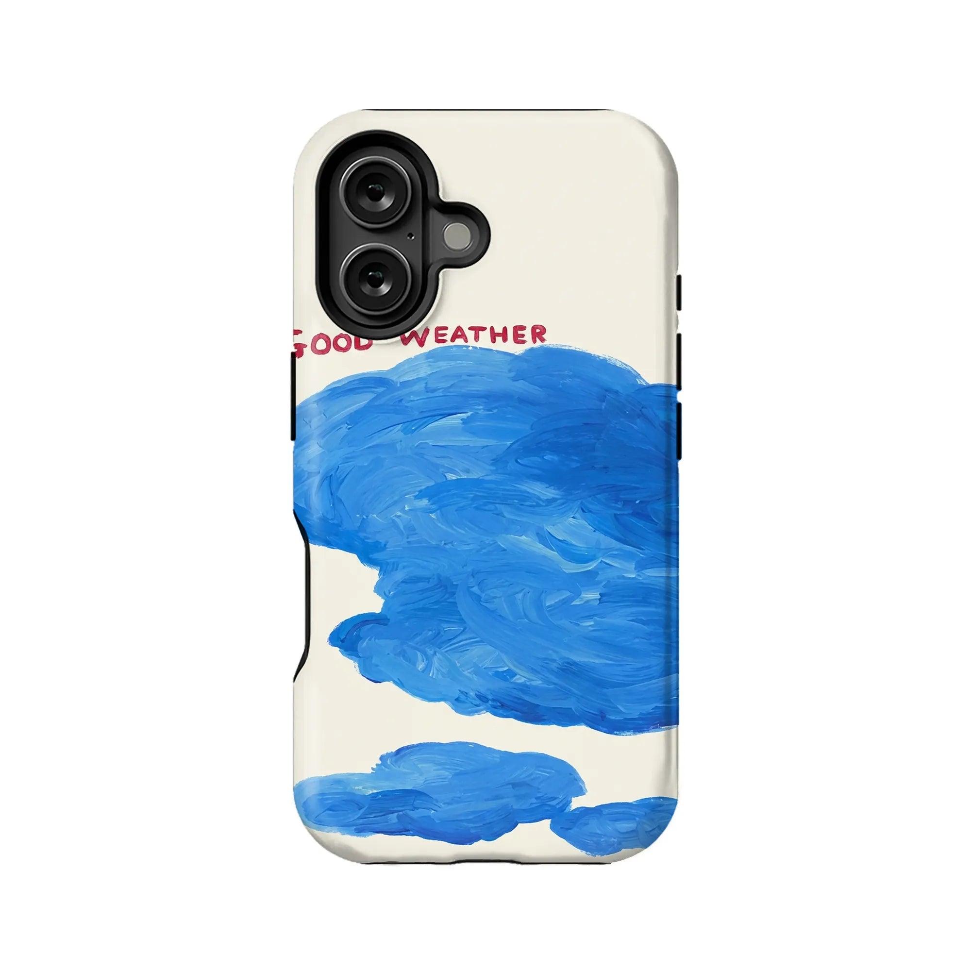 Good Weather Text Art IPhone Phone Case - Premium Protective Phone Case - View 1