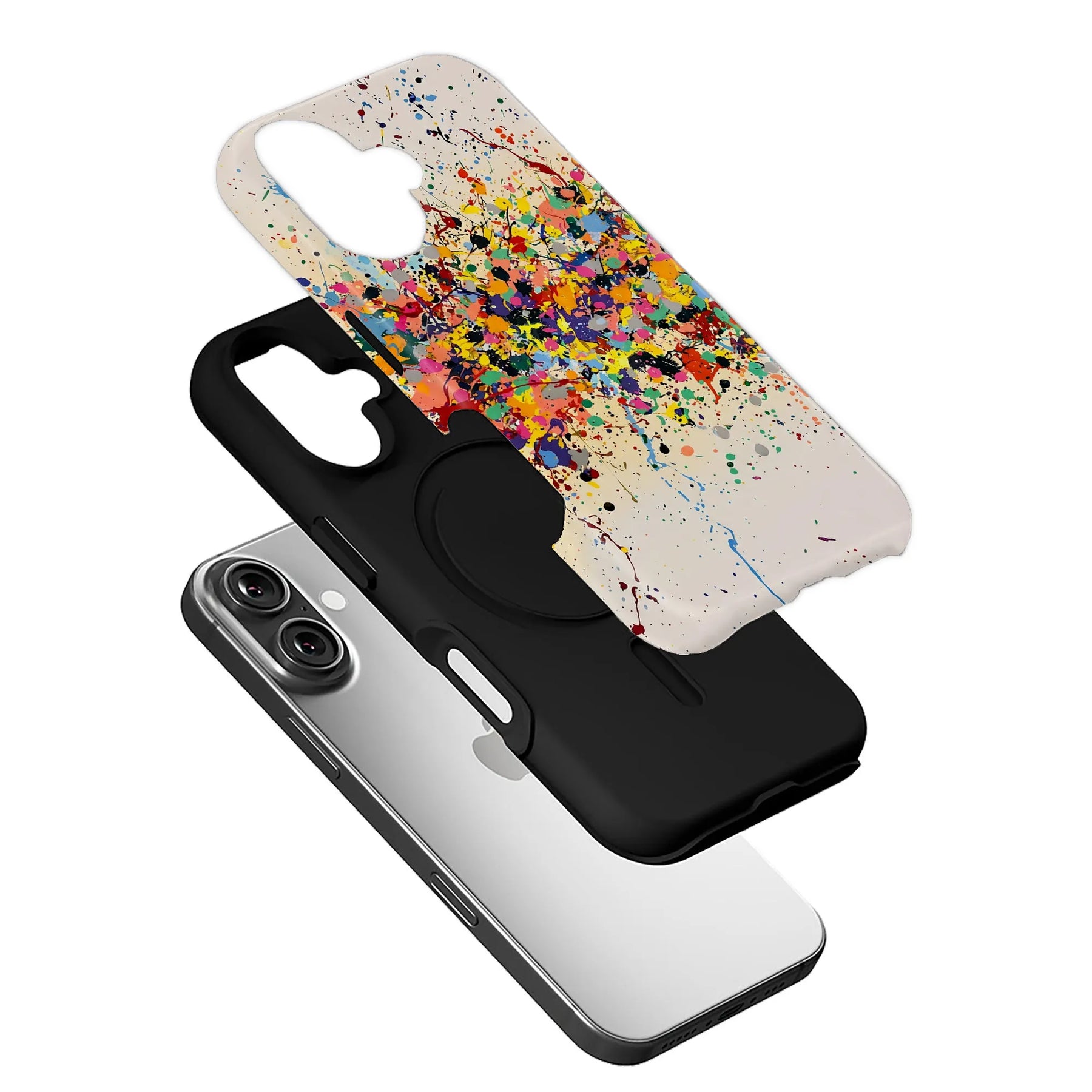 Splash Paint Streetwear IPhone Phone Case - Premium Protective Phone Case - View 3