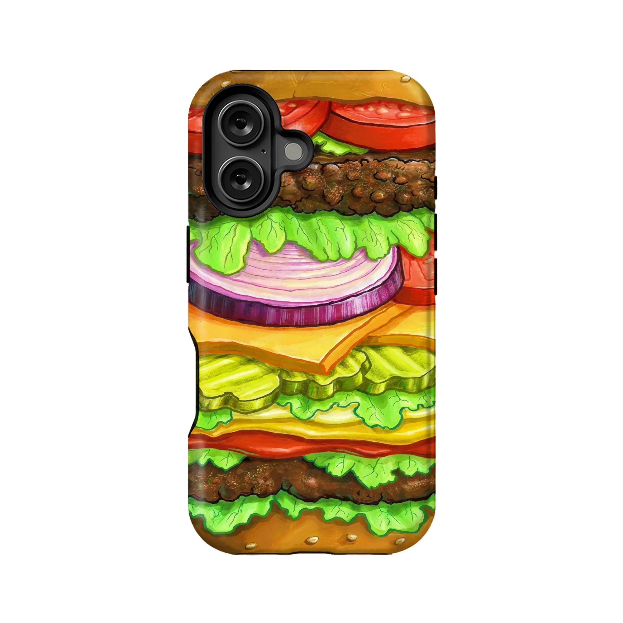 Hamburger Streetwear IPhone Phone Case - Premium Protective Phone Case - View 1