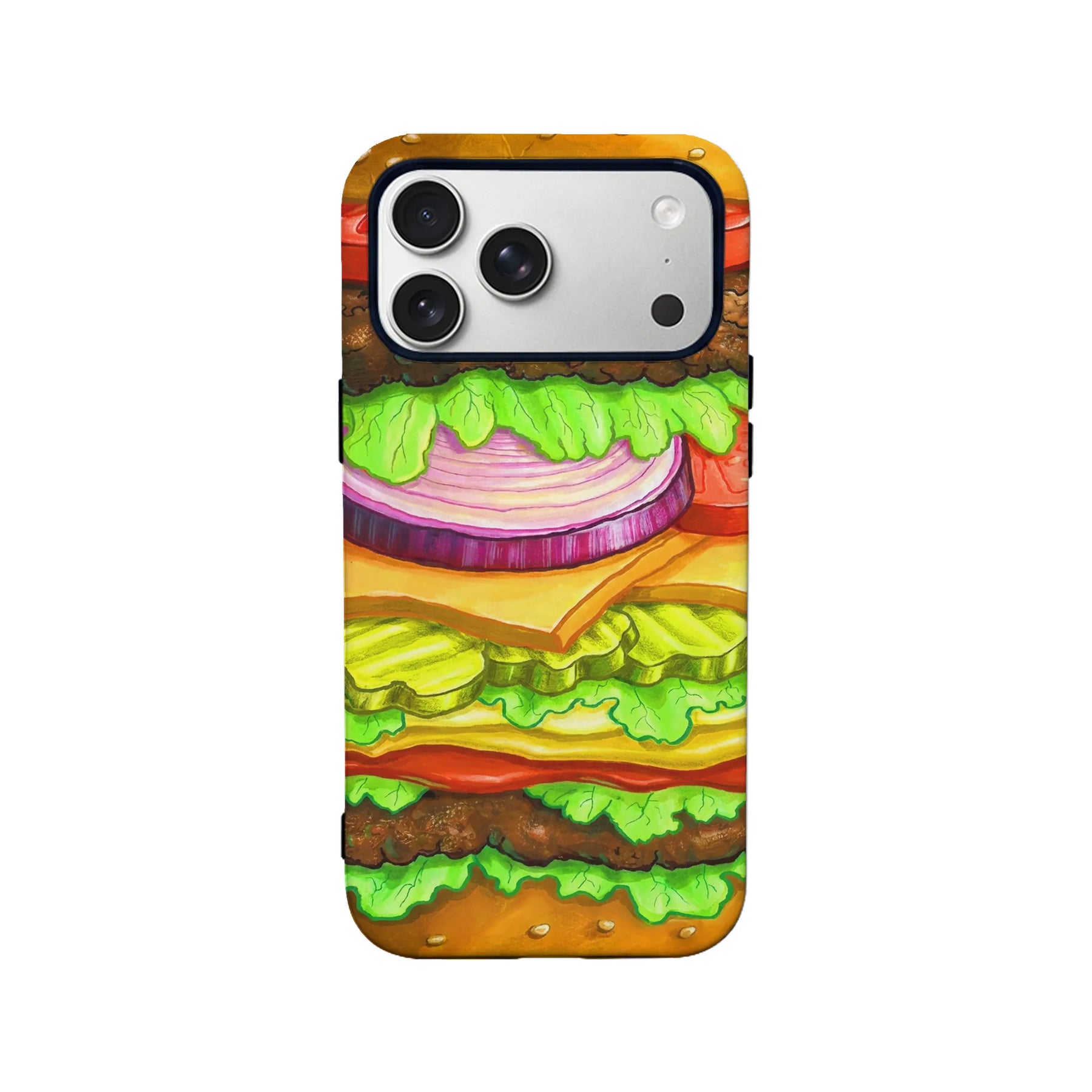Hamburger Streetwear IPhone Phone Case - Premium Protective Phone Case - View 2