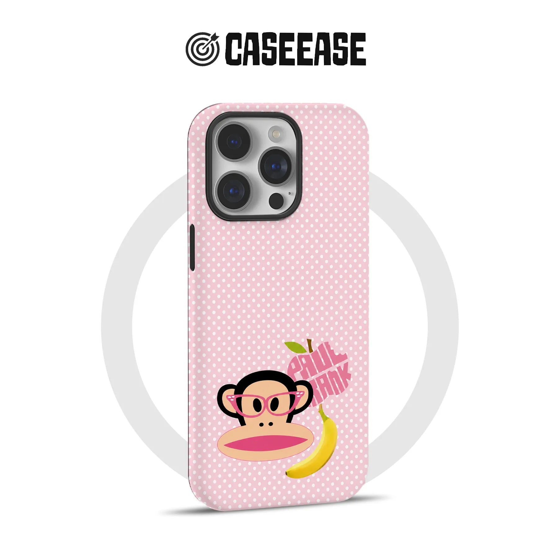 Cute Monkey and Banana Phone Case