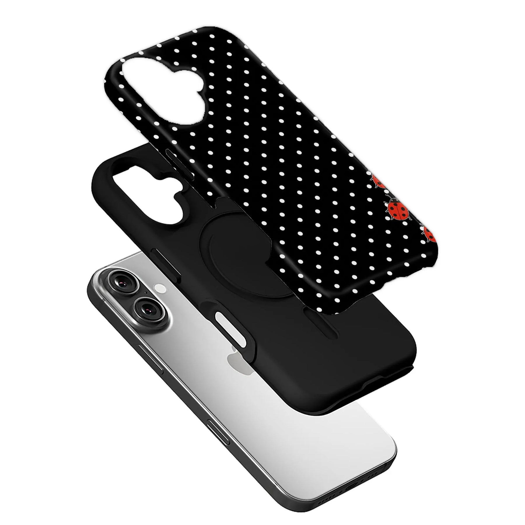 Polka Dot Ladybug Phone Case - Stylish Protection