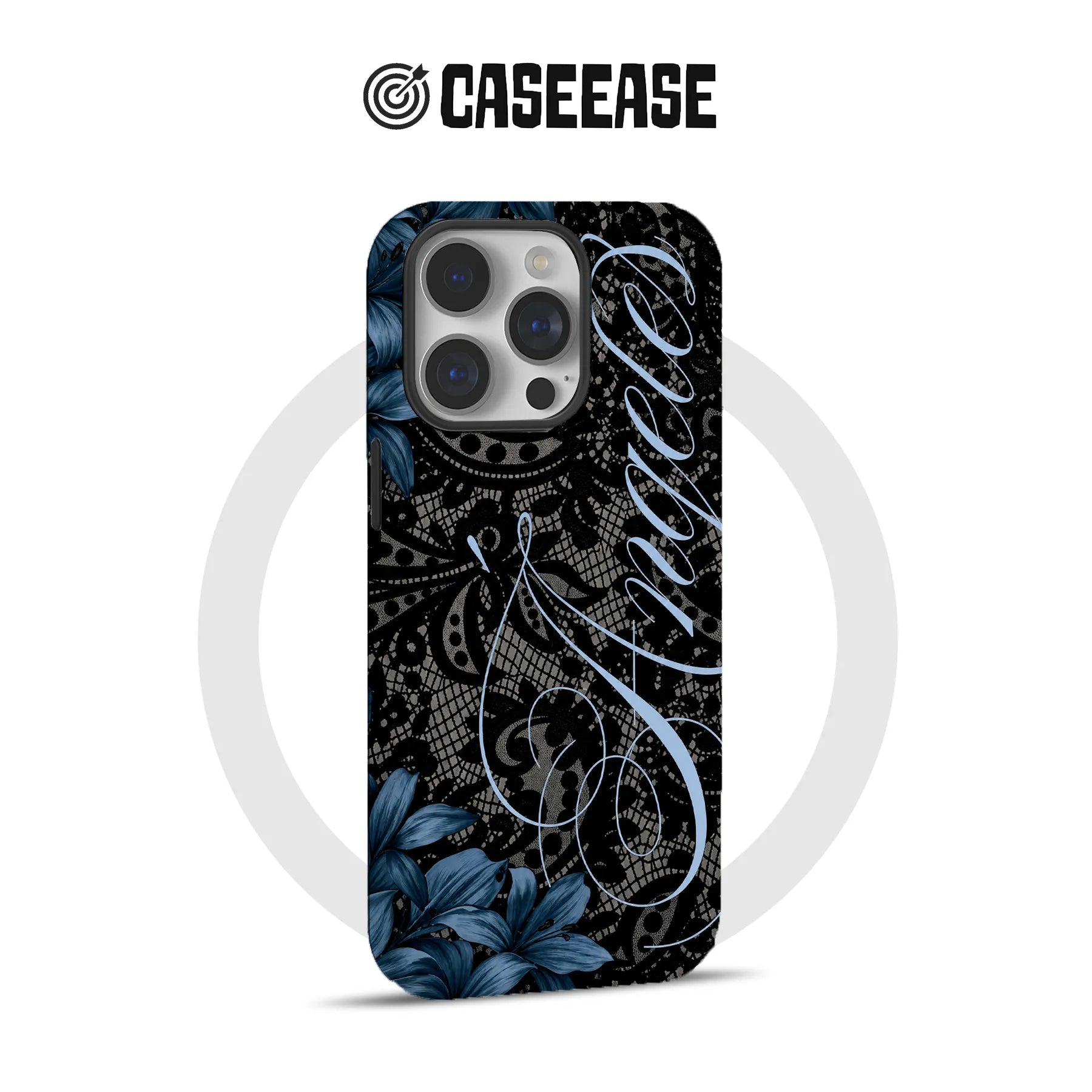 Elegant Floral Lace Phone Case