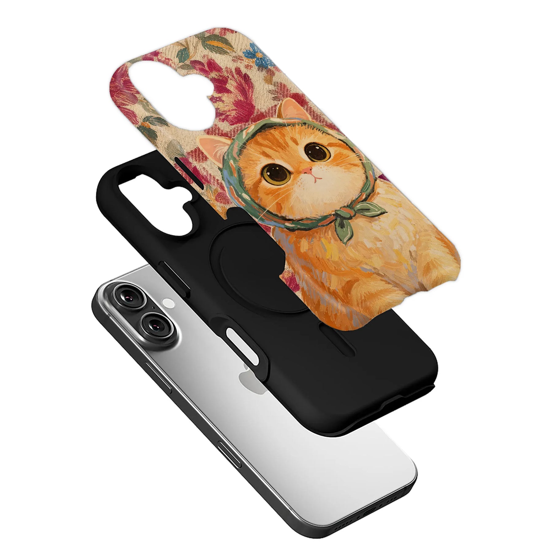 Cute Orange Cat Phone Case