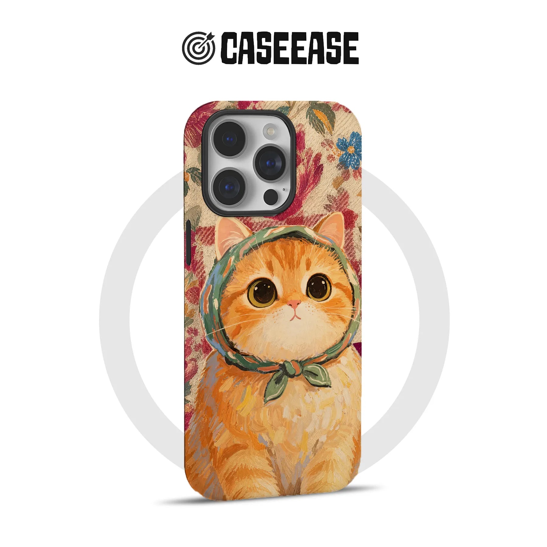 Cute Orange Cat Phone Case