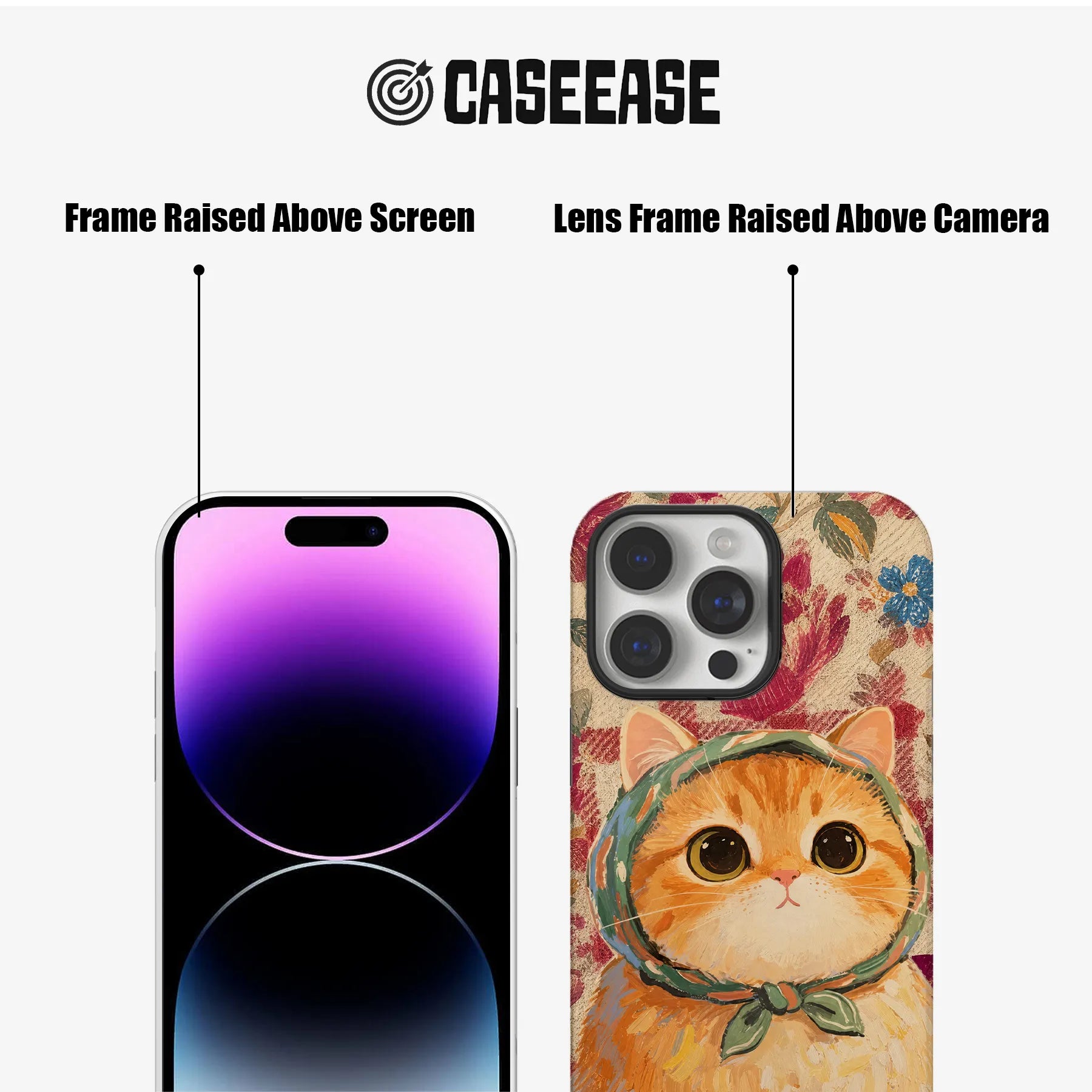 Cute Orange Cat Phone Case