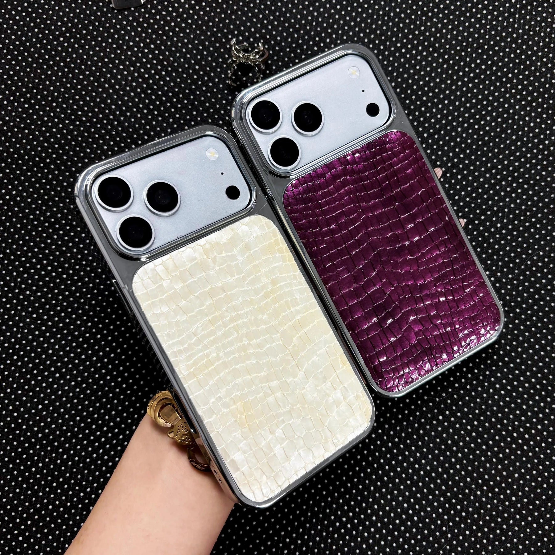 Leather Texture Anti-Drop Protective Case for iPhone 17/14 Pro - High-End Phone Accessories, Smartphone Cover for Device Protection summerwins,summerwins (main image)