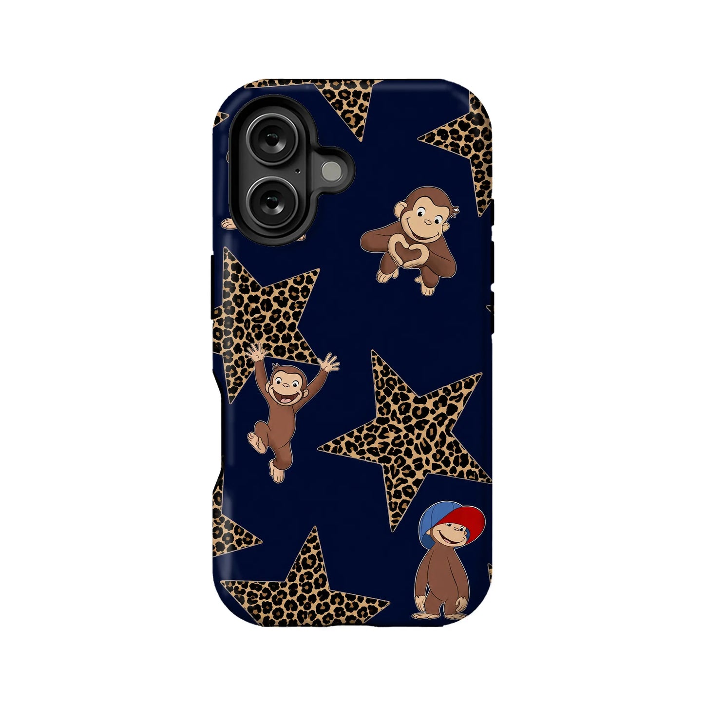 Curious George Leopard Star Phone Case