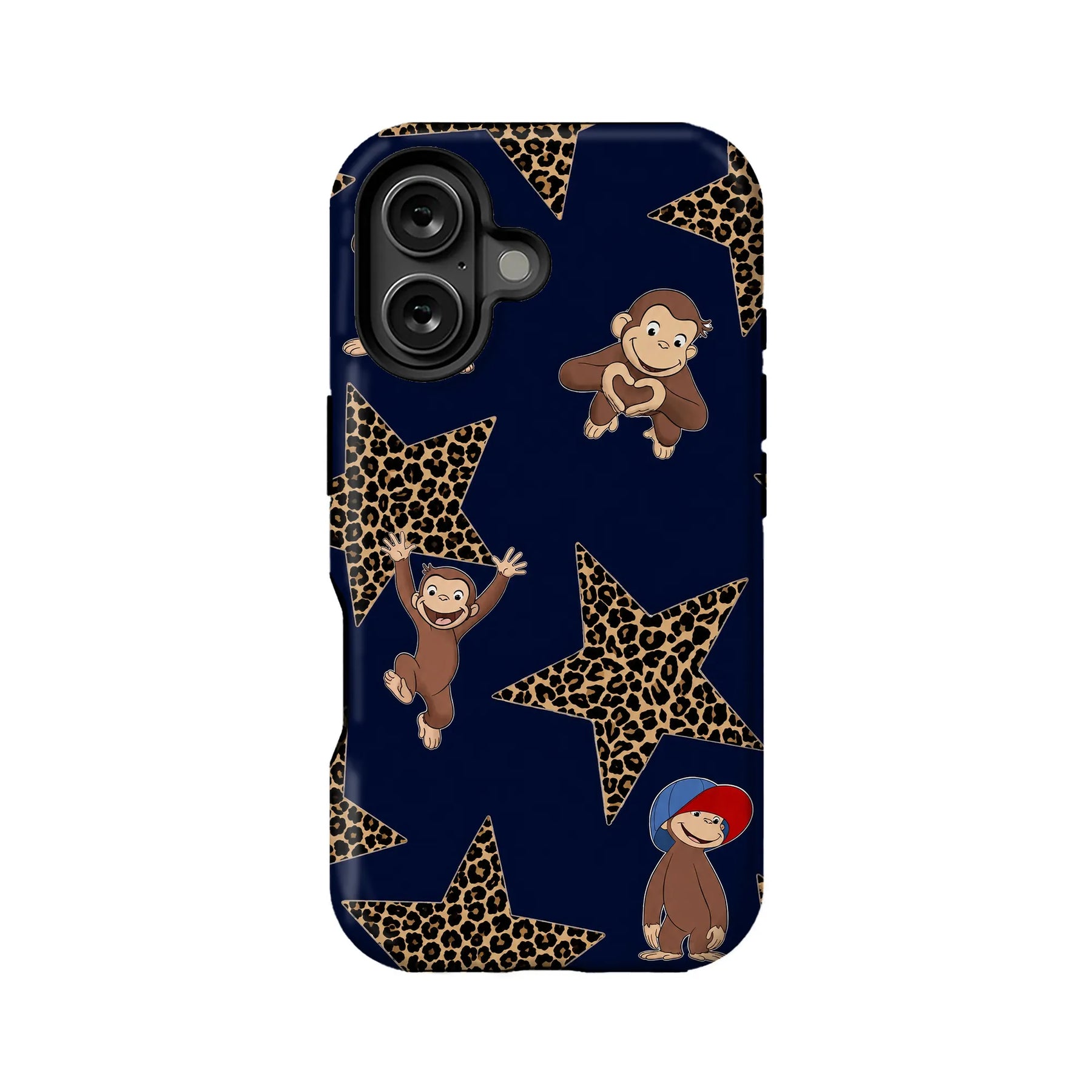 Curious George Leopard Star Phone Case