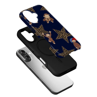 Curious George Leopard Star Phone Case
