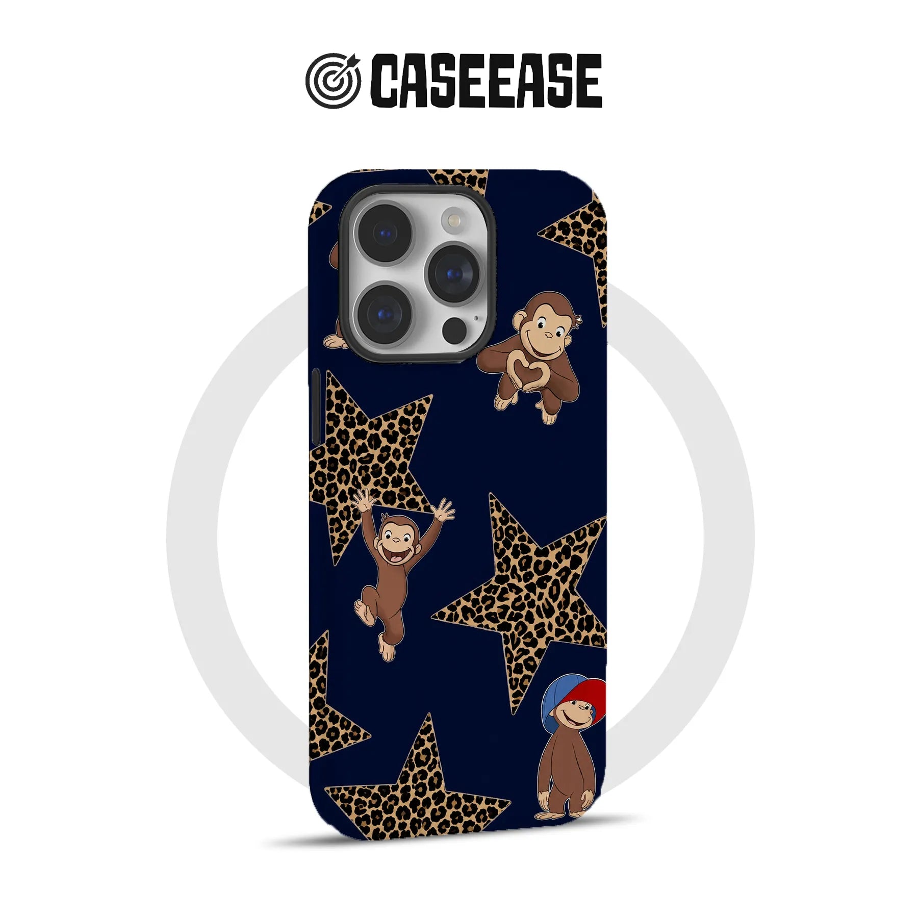 Curious George Leopard Star Phone Case