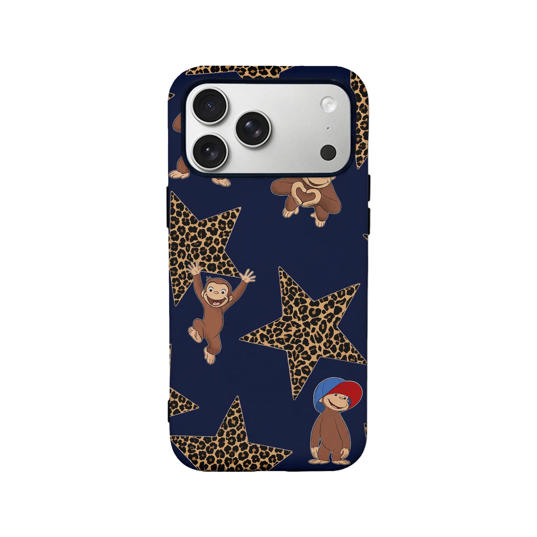 Curious George Leopard Star Phone Case