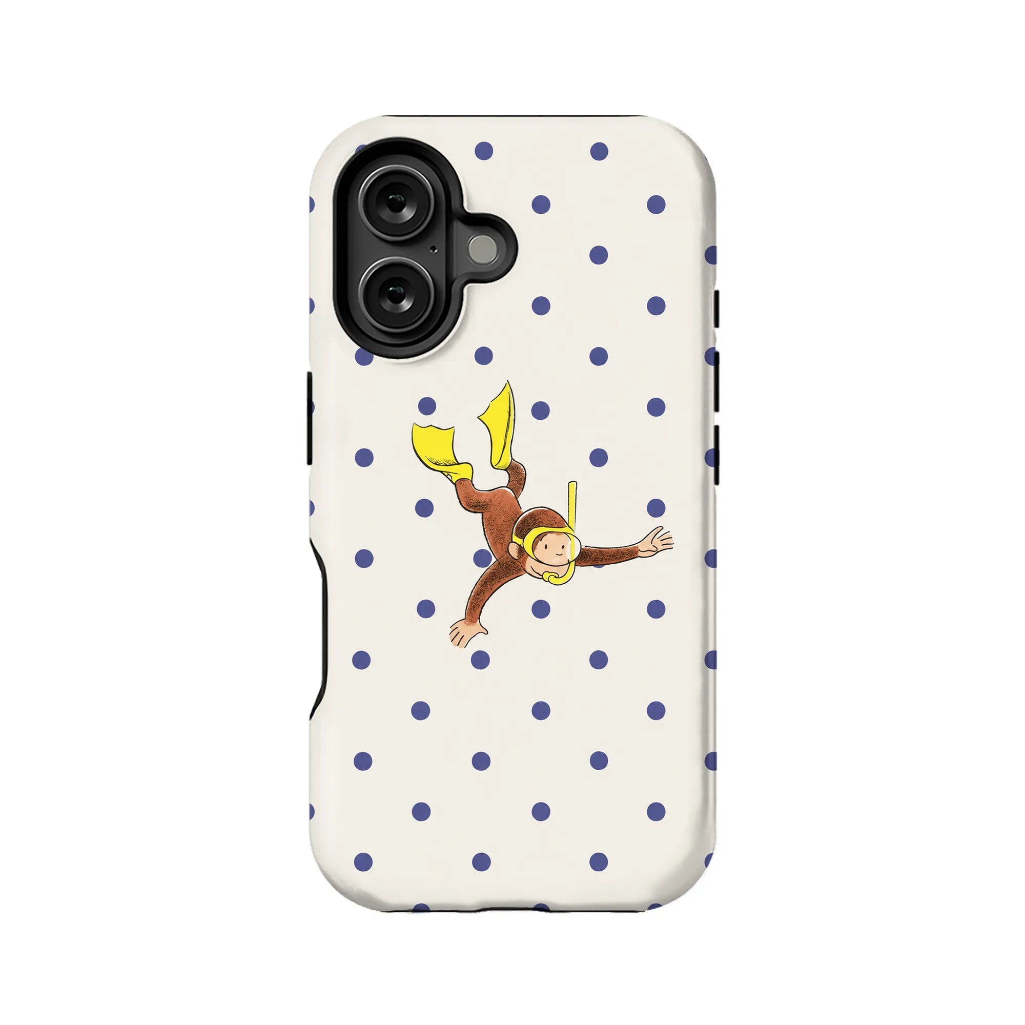 Curious George Snorkeling Phone Case