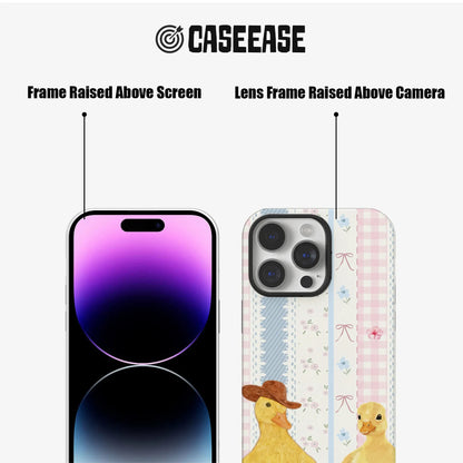 Cute Duck Pattern Phone Case for iPhone