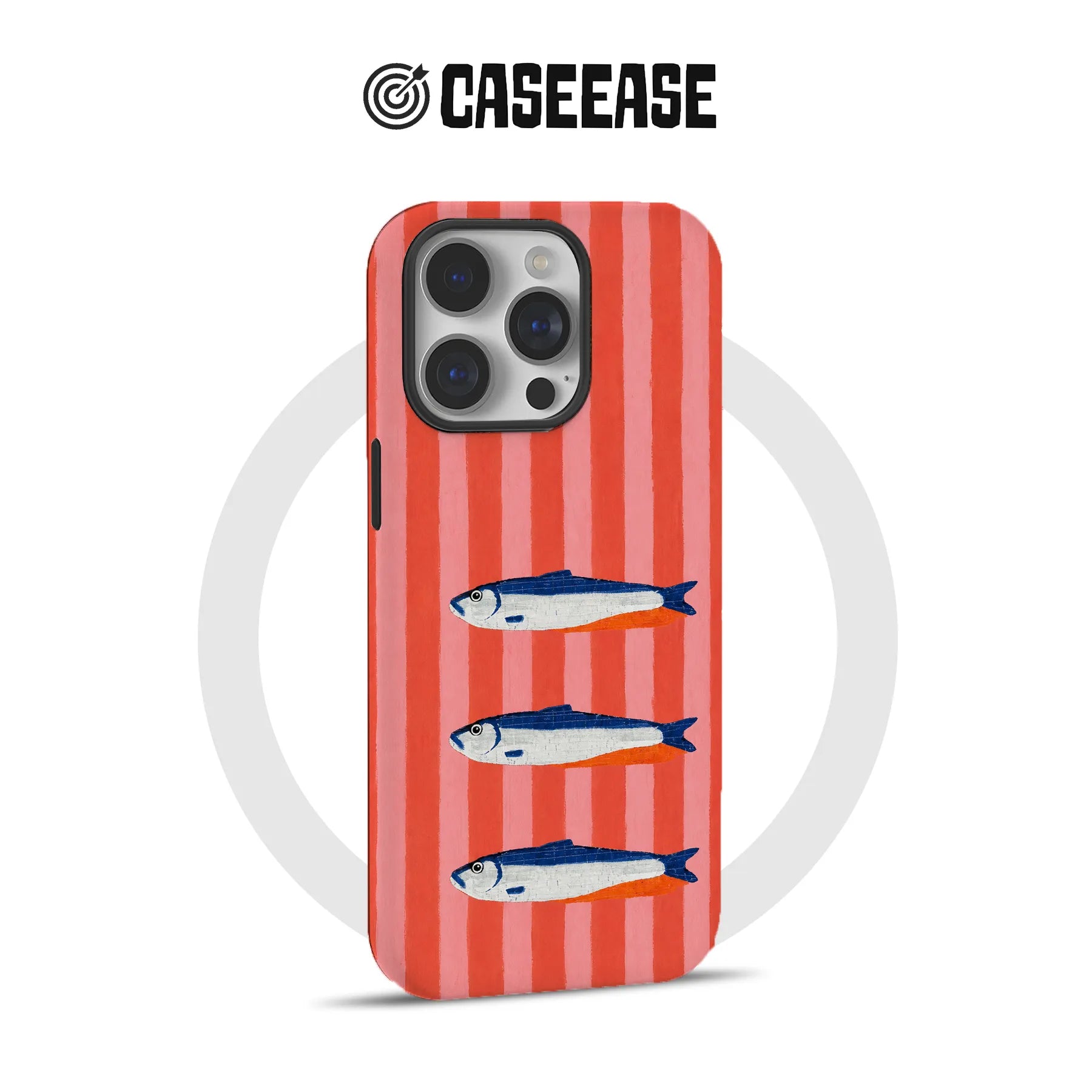 Colorful Fish Pattern Phone Case