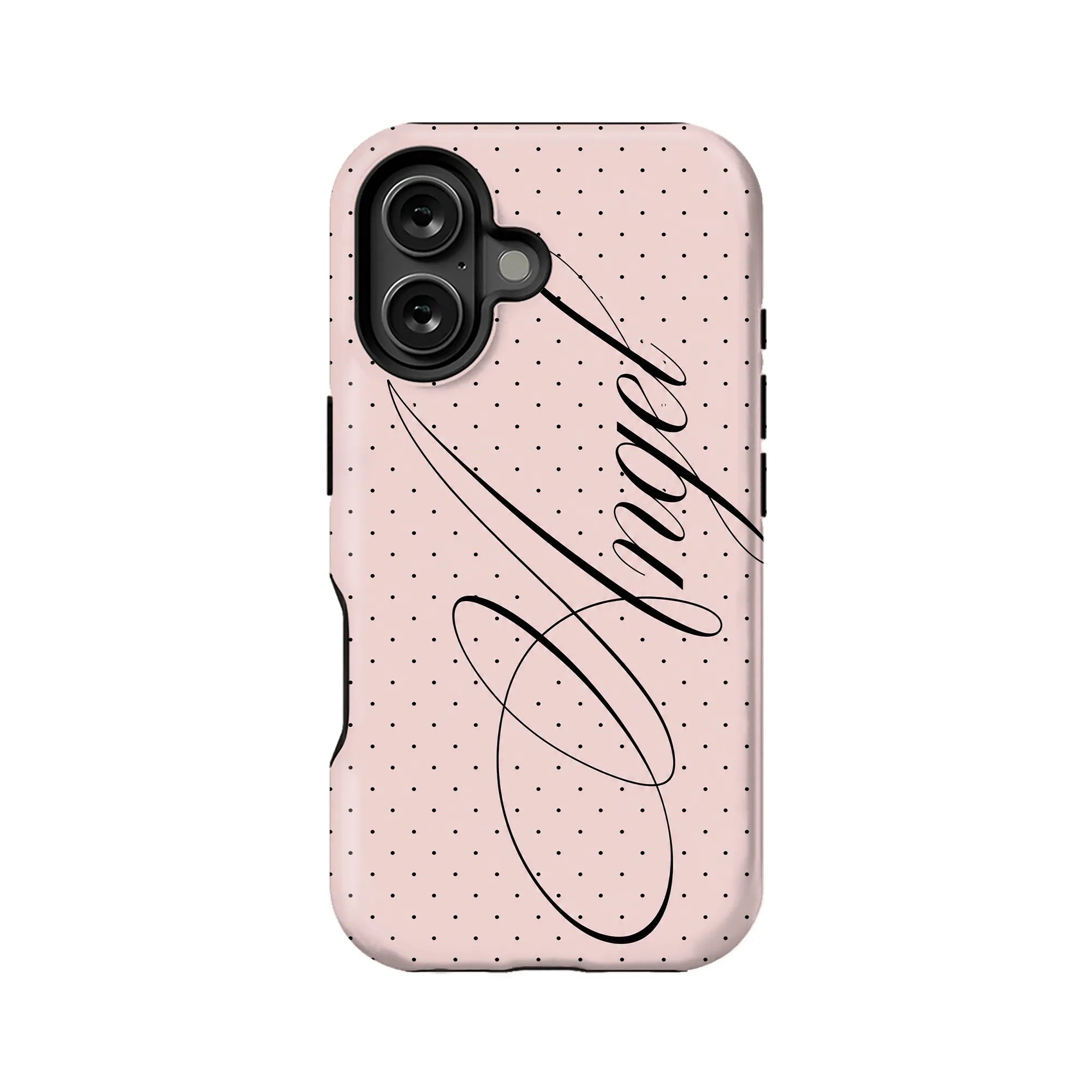 Elegant Angel Polka Dot Phone Case