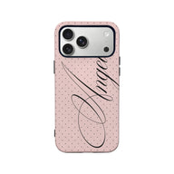 Elegant Angel Polka Dot Phone Case