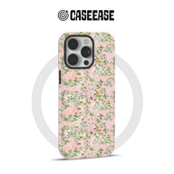Funda para teléfono con diseño floral de primavera: delicada y elegante