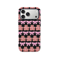 Cute Glitter Bear Phone Case