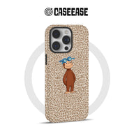 Cute Monkey Leopard Print Phone Case