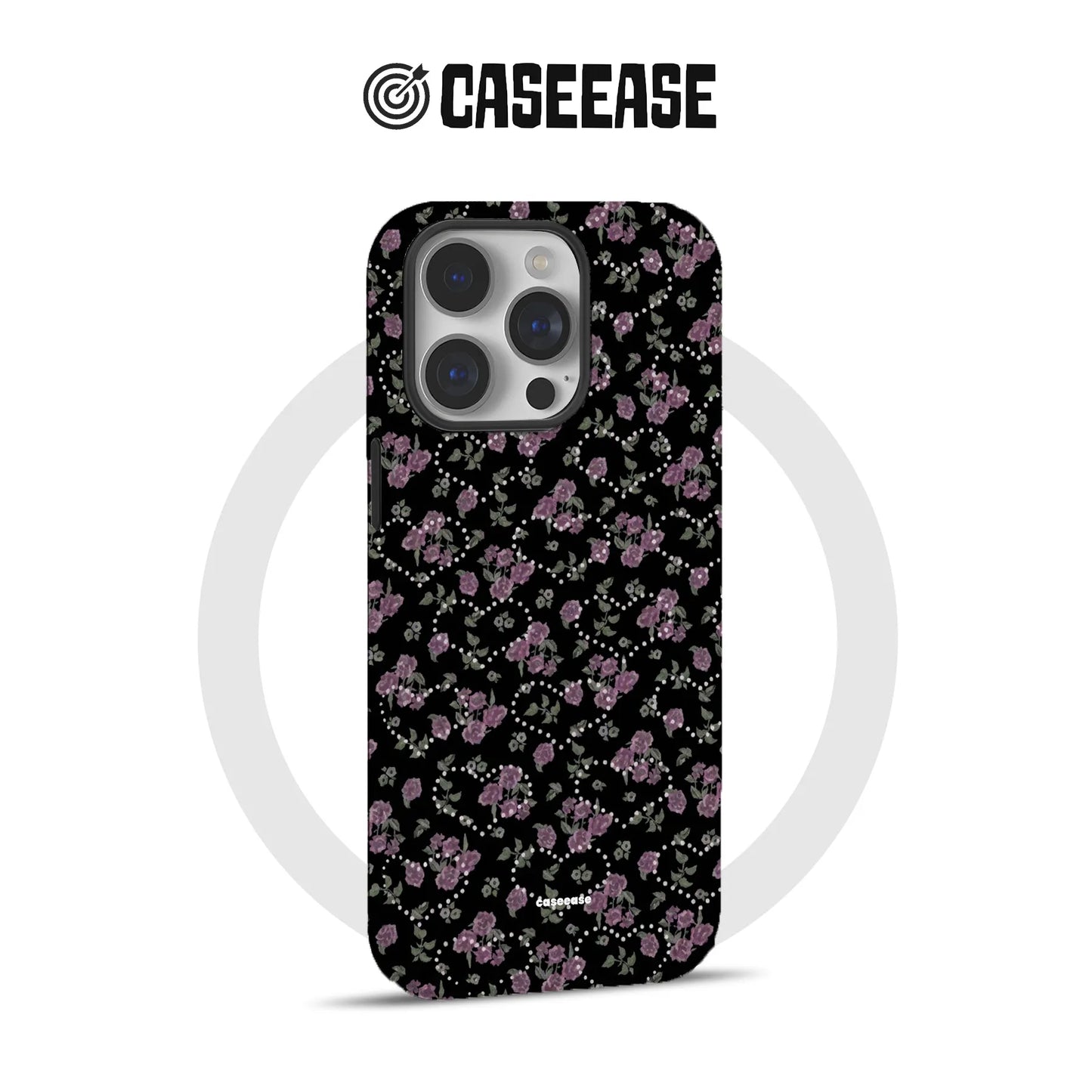 Elegant Floral Phone Case for iPhone