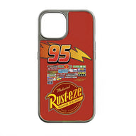 Holographic Chrome Lightning McQueen Phone Case - Red Racing Design