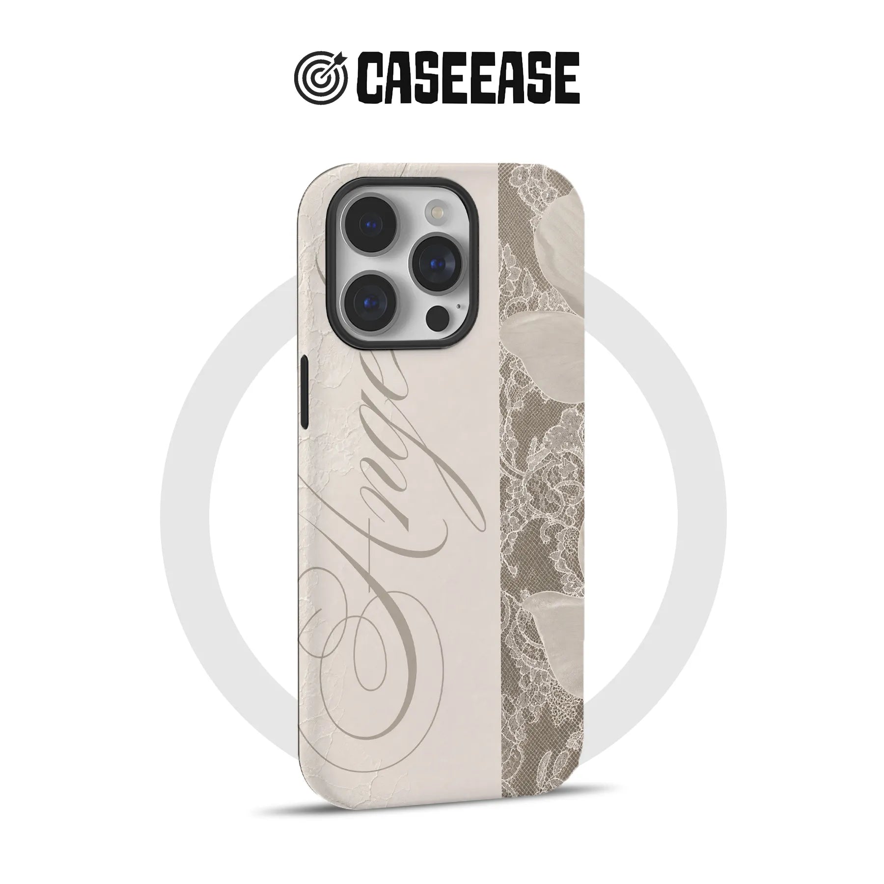 Elegant Lace Floral Phone Case