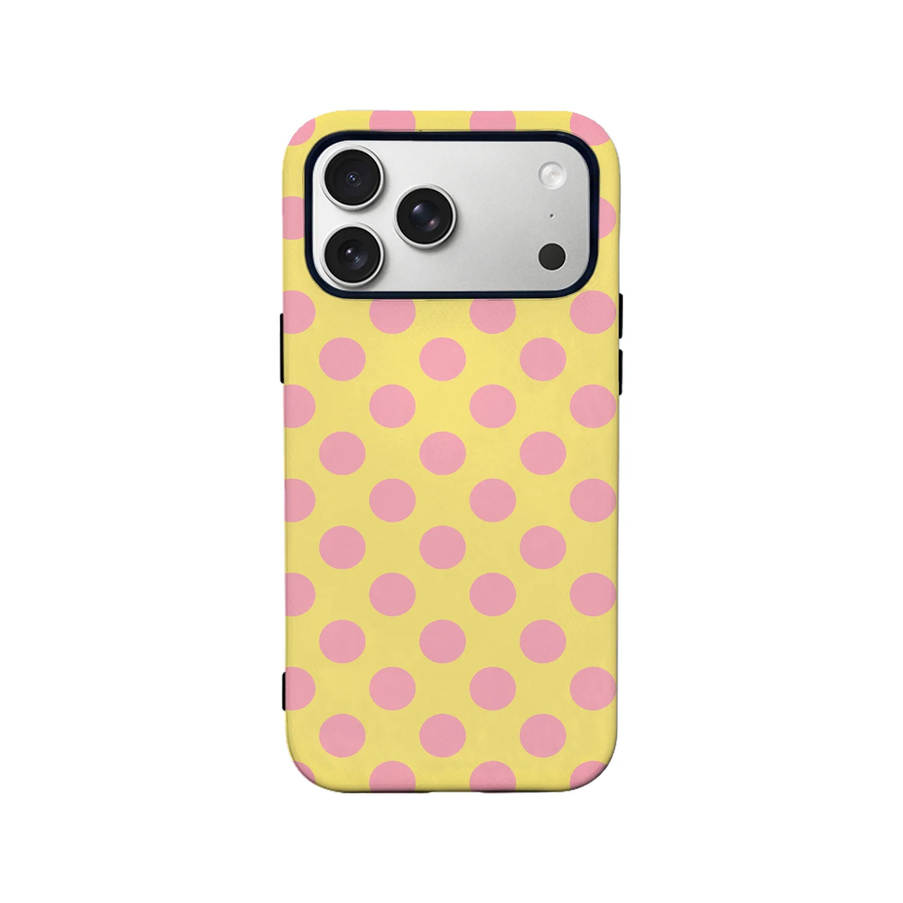 Encantadora funda para teléfono con lunares