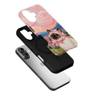 Siamese Cat Scenic Phone Case