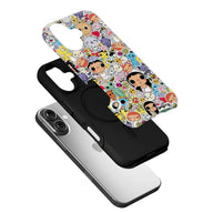 Colorful Cartoon Character Phone Case