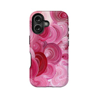 Artistic Swirl Pink Phone Case