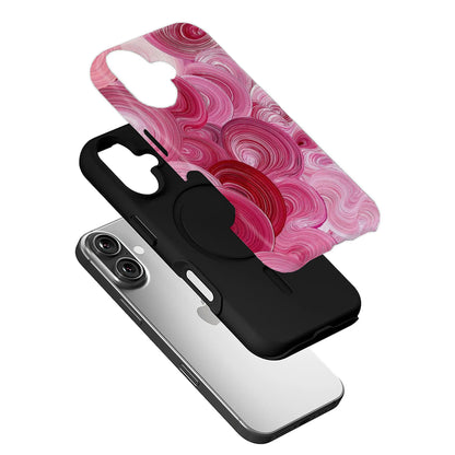 Artistic Swirl Pink Phone Case