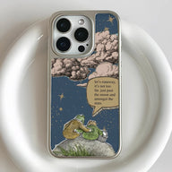 Holographic Chrome Phone Case - Dreamy Night Sky Design