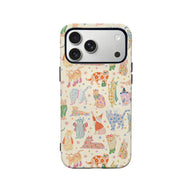 Colorful Cat Pattern Phone Case