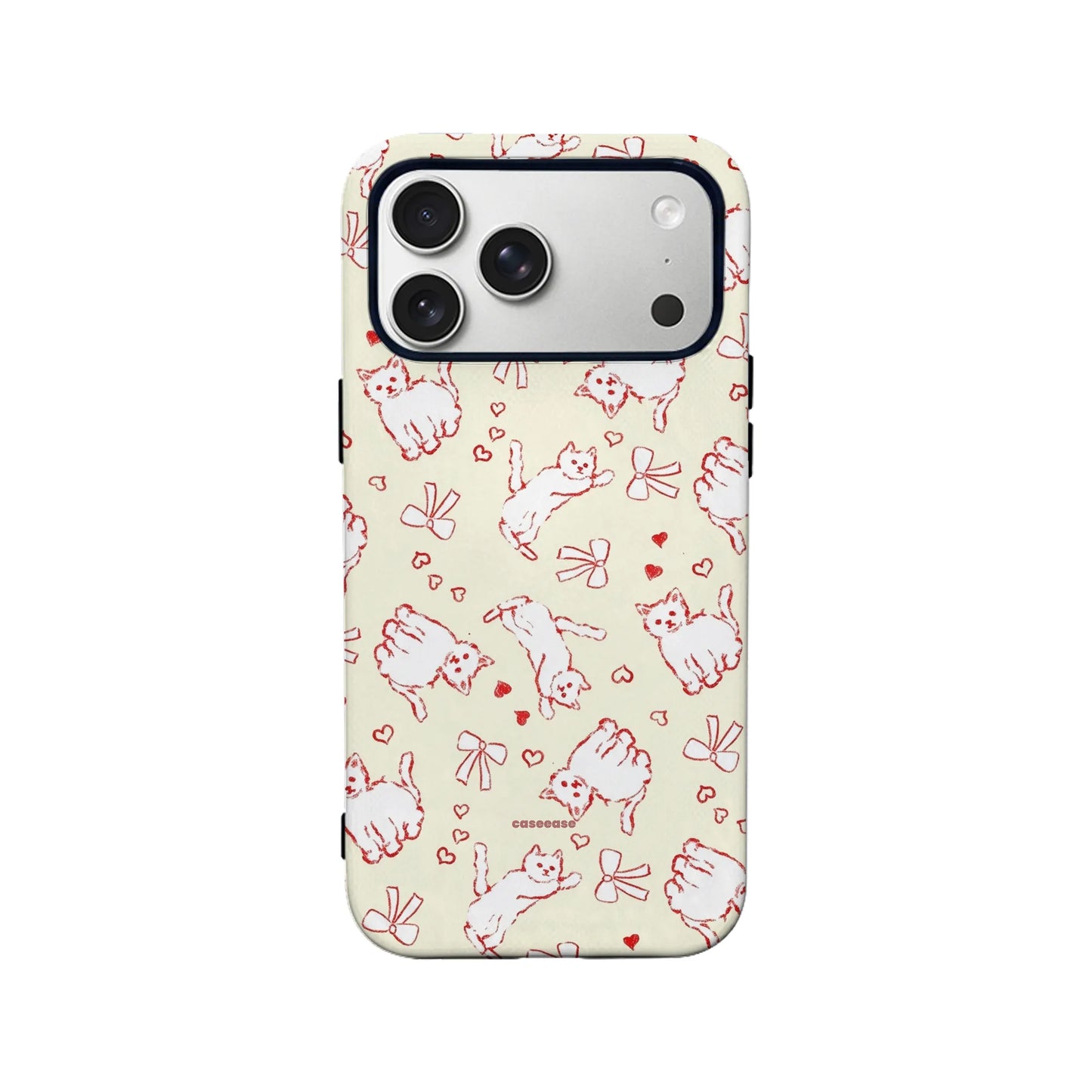 Cute Cat Pattern Phone Case for Pet Lovers