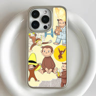 Funda para teléfono divertida de Curious George