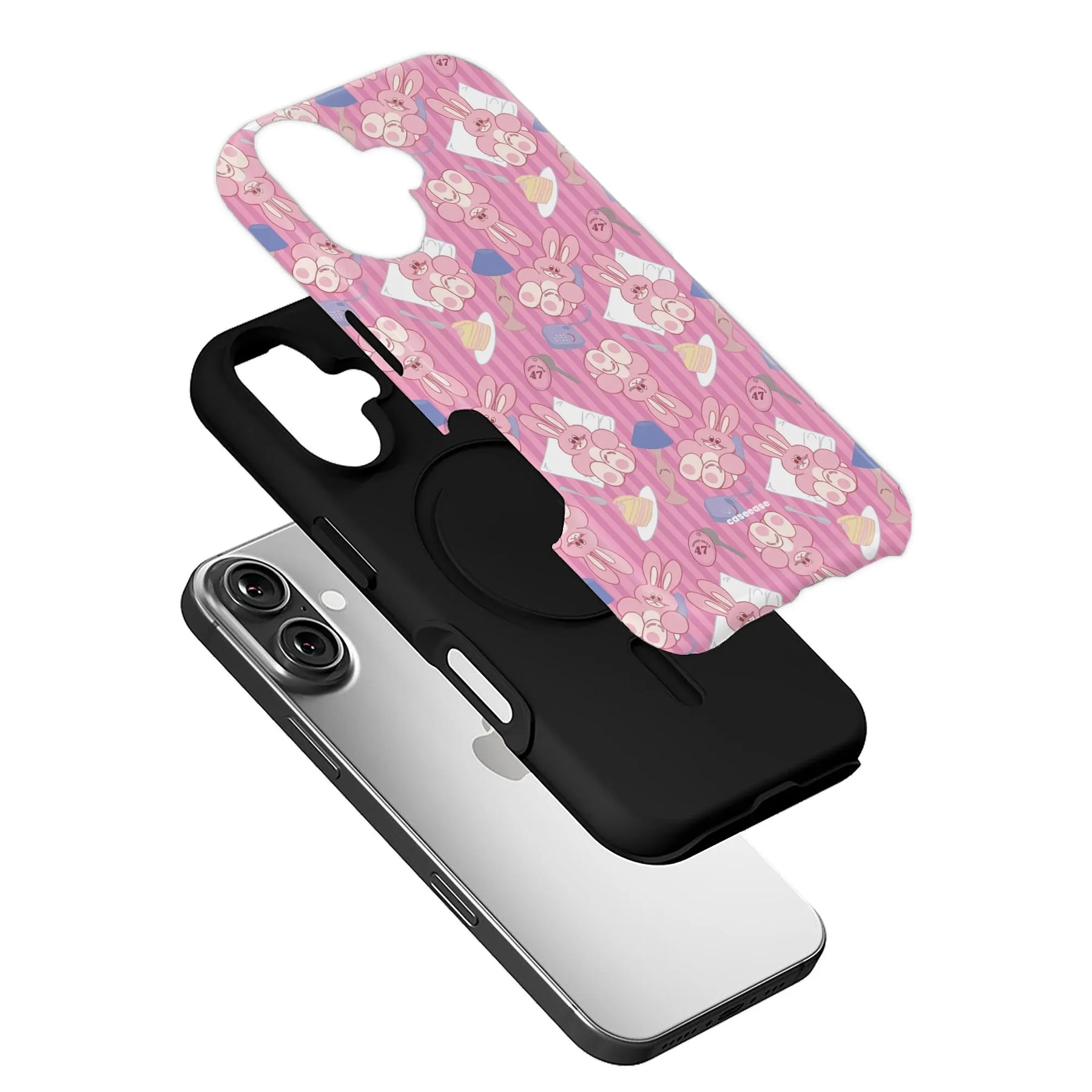 Cute Bunny Pattern Phone Case