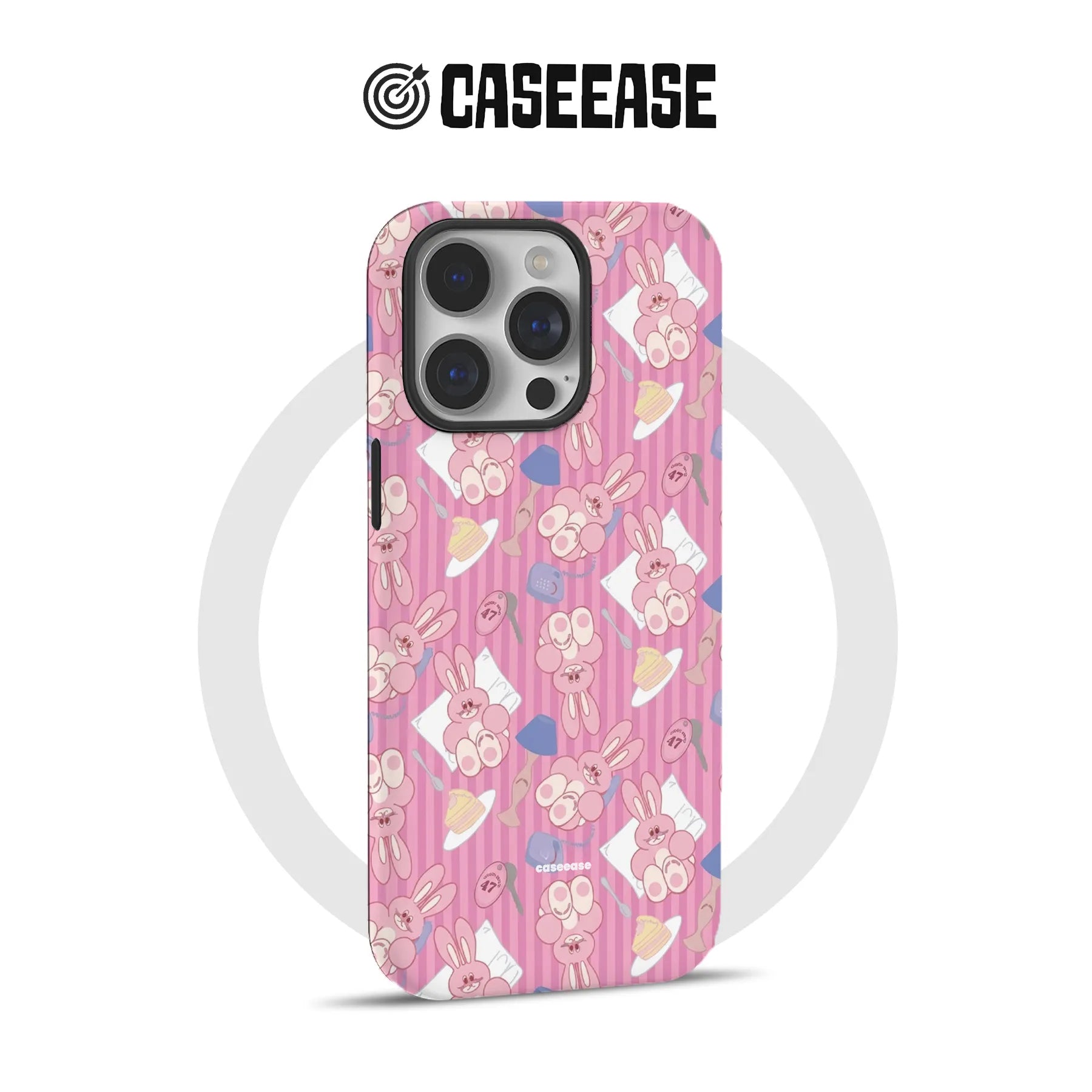 Cute Bunny Pattern Phone Case