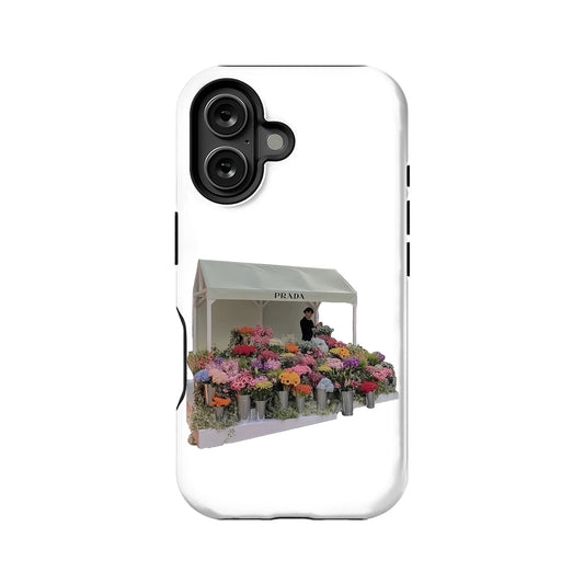 Luxury Floral Market Phone Case – Chic Designer Style