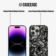 Elegant Black Lace Phone Case