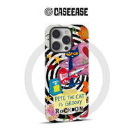 Pete the Cat Groovy Phone Case
