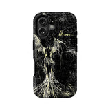 Elegant Black Angel Phone Case