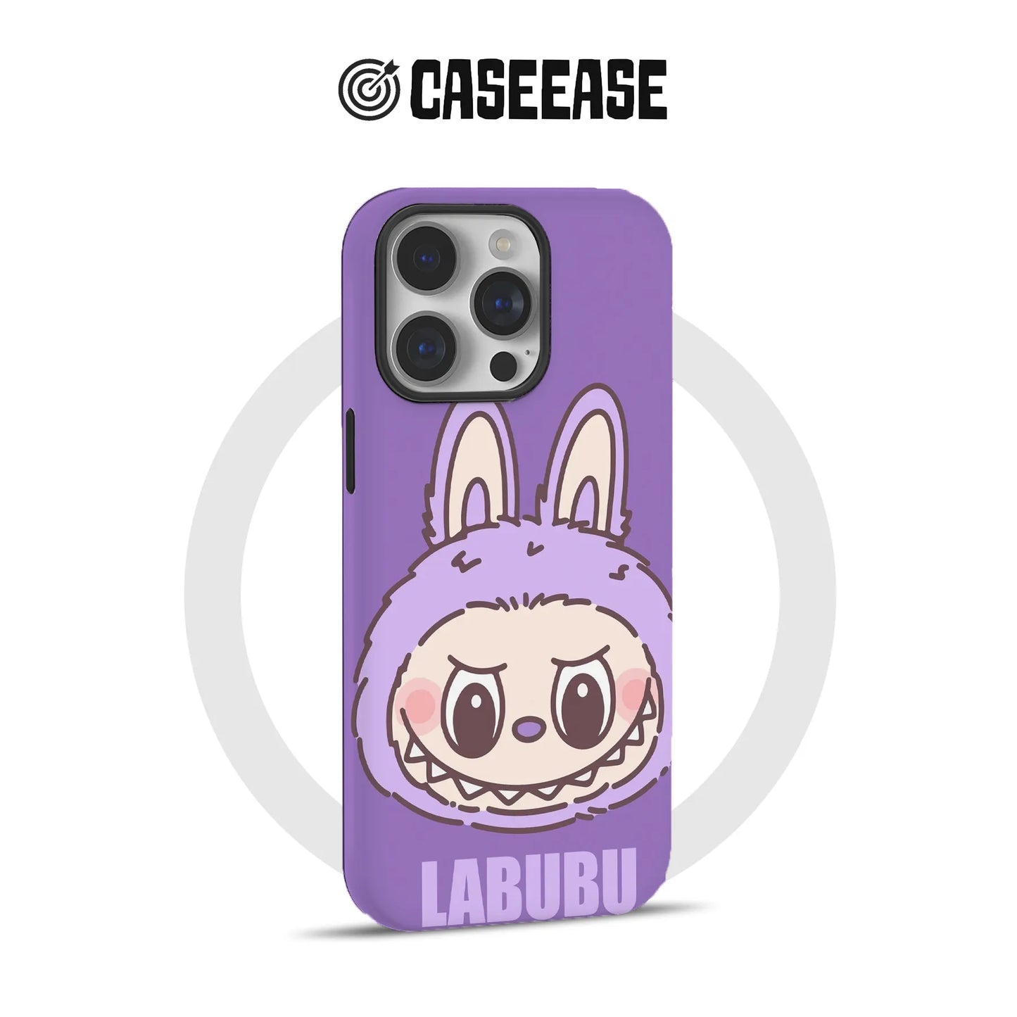 Labubu Cute Purple Bunny Phone Case