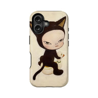 Cute Cat Kid Phone Case