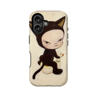 Cute Cat Kid Phone Case