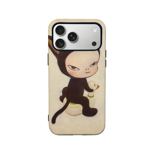 Cute Cat Kid Phone Case