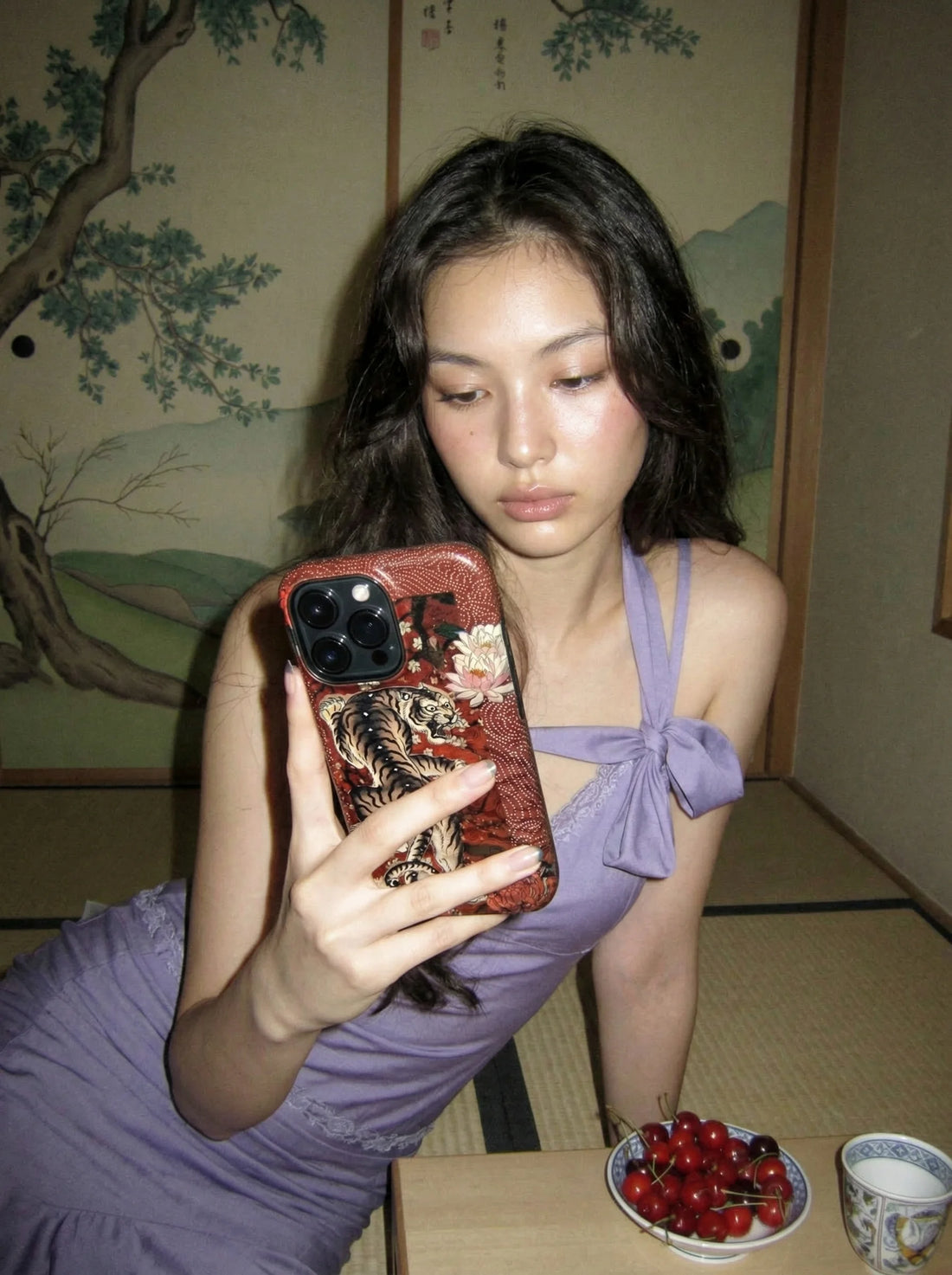 Vintage Tiger phone case collection