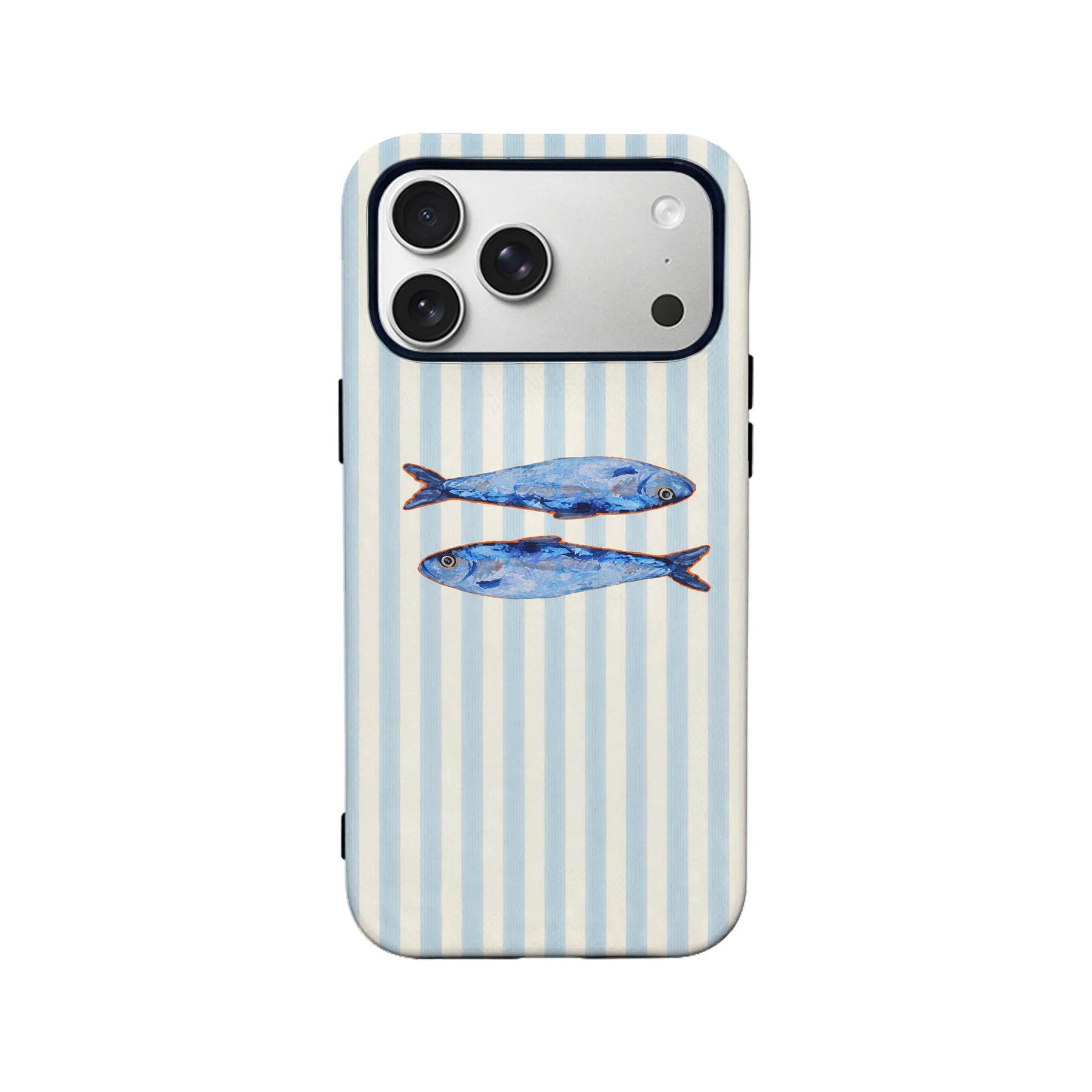Vintage Blue Fish Phone Case