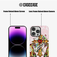 Ed Hardy Tiger Cross Phone Case